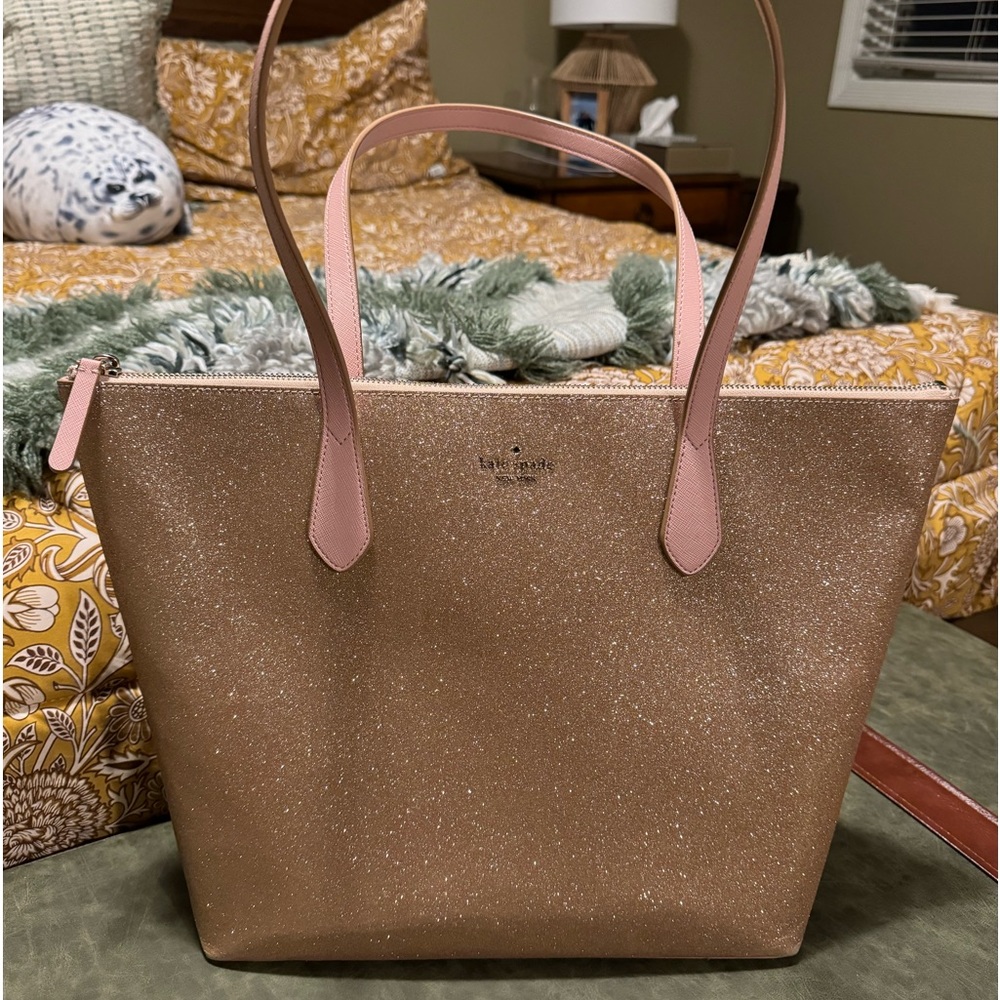 Kate spade pink glitter